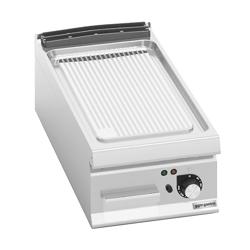 Commercial Electric Griddle - 6.6kW - Ribbed Plate