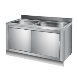 Rostfritt sockel - längd: 120 cm