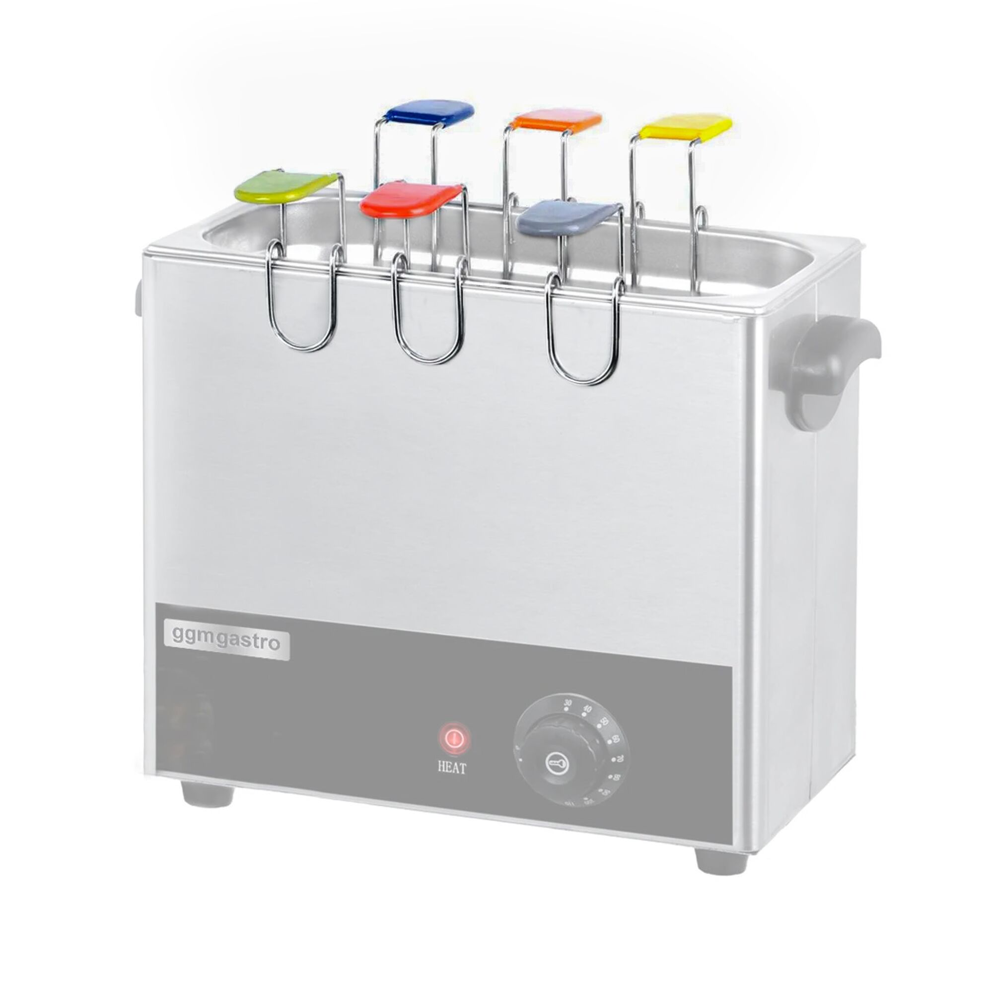 Panier à oeufs - 64x50mm - Inox - avec poignée en plastique - compatible avec EKJ6 & EKJ10 - Norme CE