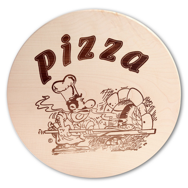 Tavă pentru pizza, din lemn de arțar - Ø 30 cm