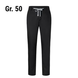 KARLOWSKY | Heren Modern Stretch Chino Broek - Zwart - maat: 50