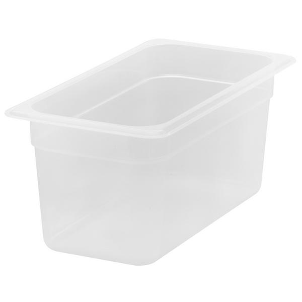 (6 pièces) CAMBRO | Bac GN 1/3 en polypropylène – translucide – Hauteur : 150 mm