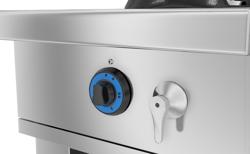 Gas wok cooker - 14kW - 1 burner - incl. 1 tap