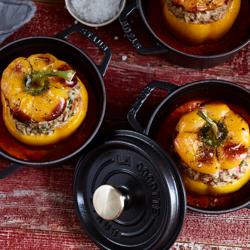 STAUB | Mini Cocotte Round Enamelled Cast Iron Casserole Dish – Ø 160 mm – Black