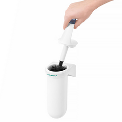 AIR-WOLF | WC borstelhouder - gesloten - ABS kunststof - Wit