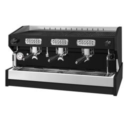 Máquina de café expresso "Eminence" - 3 grupos - incl. Sistema de pré-infusão - Preto