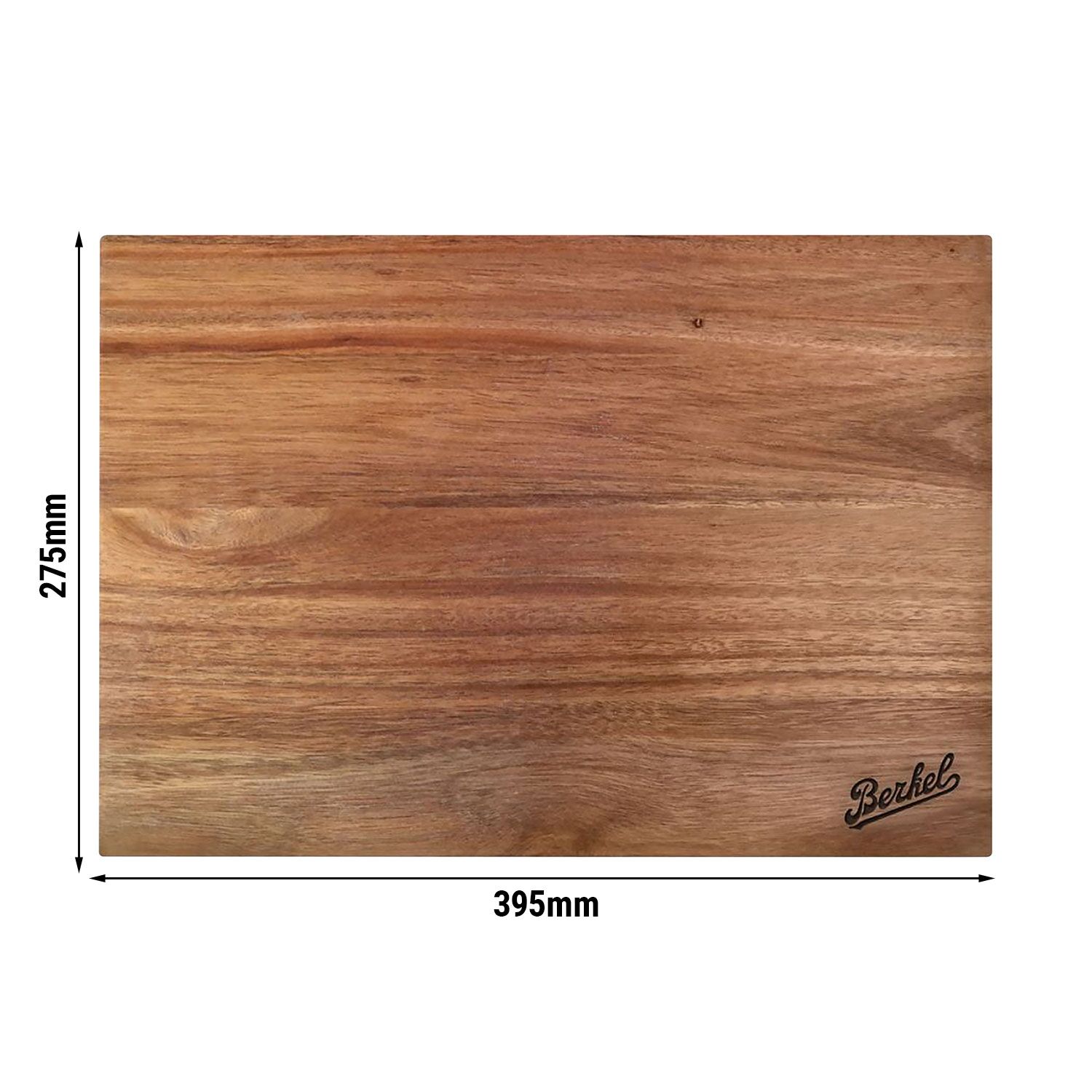 Berkel | Planche à découper en bois d'acacia - 395x275mm
