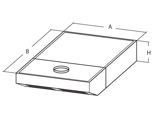 Hotte pour four à pizza - adaptée pour PEZ930G & PEZ930G#2