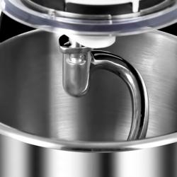 Planetmixer – 12 liter – 880 W – med display, belysning & 3 visptillbehör – Ljus elfenben