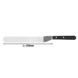 Spatulă/paletă patiserie - Lamă: 250 mm - oțel inoxidabil