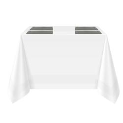 (50 pcs) Set de table papier damassé Porto Diamant - Jetable - 30x45cm - Platingrau