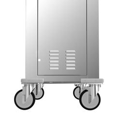 Carrello banchetti PREMIUM - Caldo - 10x GN 2/1 o 20x GN 1/1 - Digitale