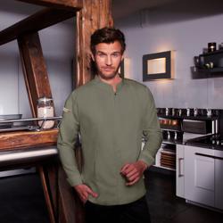 KARLOWSKY | GREEN-GENERATION Chef Jacket – Sage - Size 46 - Recycled Polyester