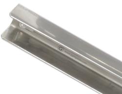 RVS geleiderset - 563mm - voor Koelwerkbank KTS, GTS, ZBS7 - 1 paar, links & rechts