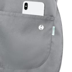 KARLOWSKY | Women's Essential Tabard Tunic – Platinum Grey - Size XS - Recycled Polyester - Easy Care