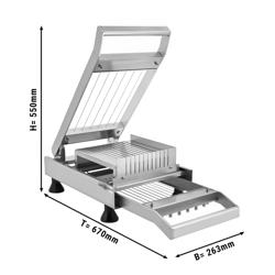 Pralinenschneider - Drahtabstand: 14 & 28mm - inkl. 2 Rahmen
