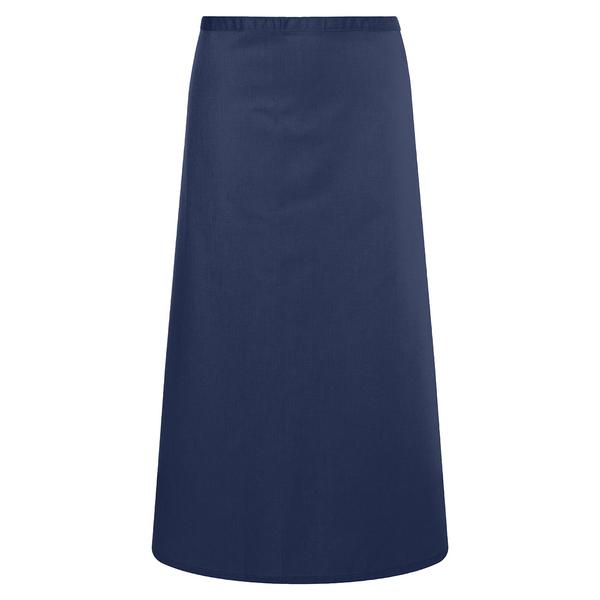 KARLOWSKY | Basic Bistro Waist Apron – Navy - 100×75 cm - 65% Polyester / 35% Cotton