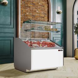 Banco gastronomia professionale - 944x979mm - 200 L - Pannello frontale Bianco