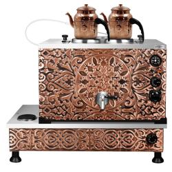 Samovar en cuivre - 720mm - 22 L - Électrique