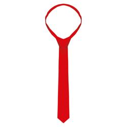 (5 piezas) corbata - 148 x 6,5 cm - rojo
