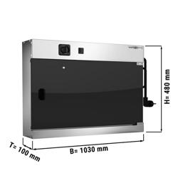 Stérilisateur de couteaux – pour 20 couteaux – 30 watts – minuterie jusqu’à 60 min