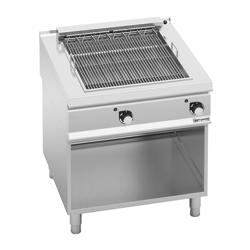Griglia elettrica - 10,8kW - Su mobile - Profondità 900 - Acciaio inox