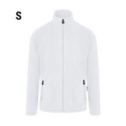 KARLOWSKY | Heren Werkkleding Fleece Jas Warm-Up - Wit - maat: S