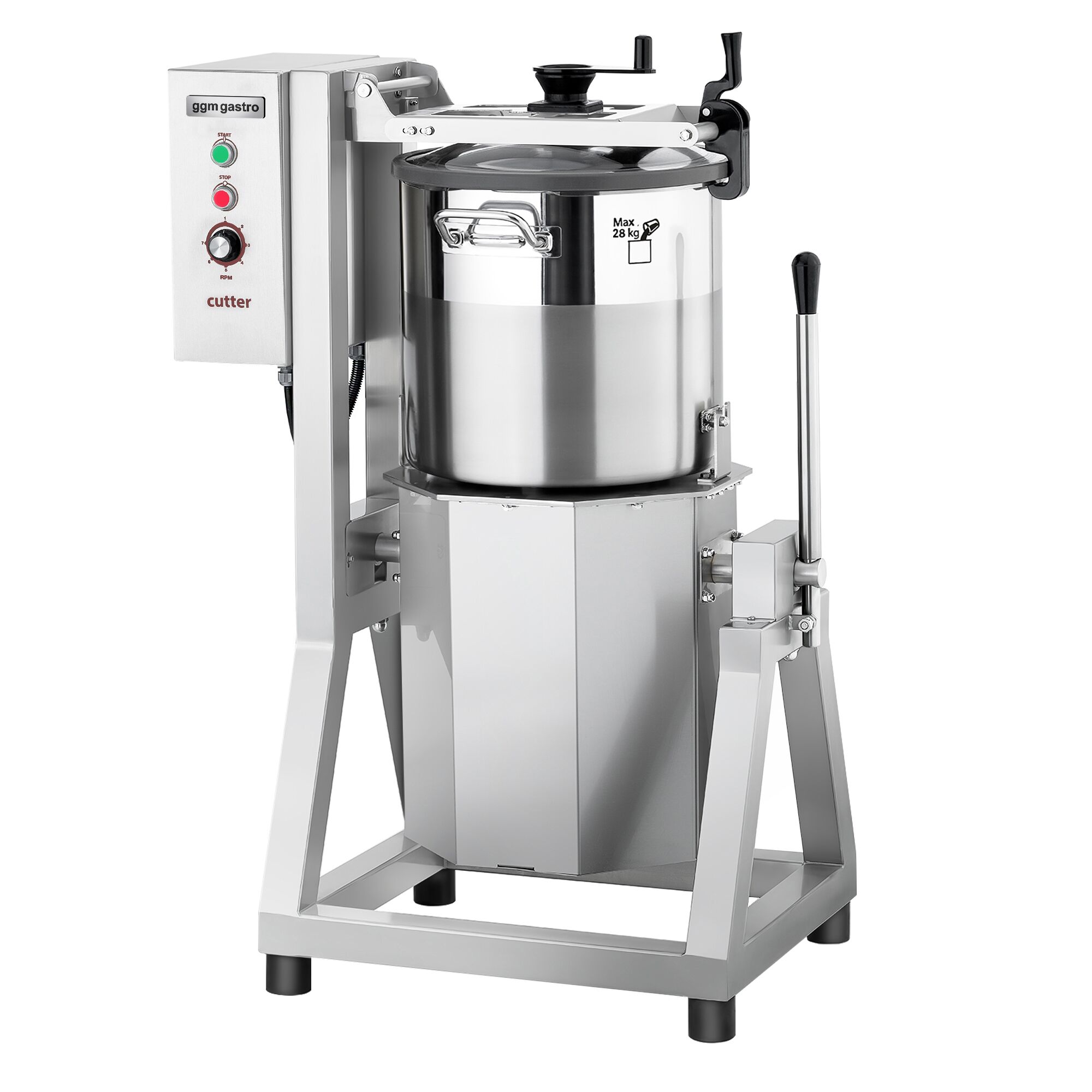 Cutter mélangeur - 70L - 11kW - 400V