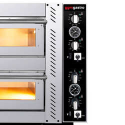 Pizzasütő 4+4x 30 cm - alapkerettel együtt