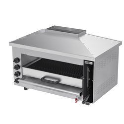 Horno de pita/salamandra - con 4 quemadores - 0,99 m