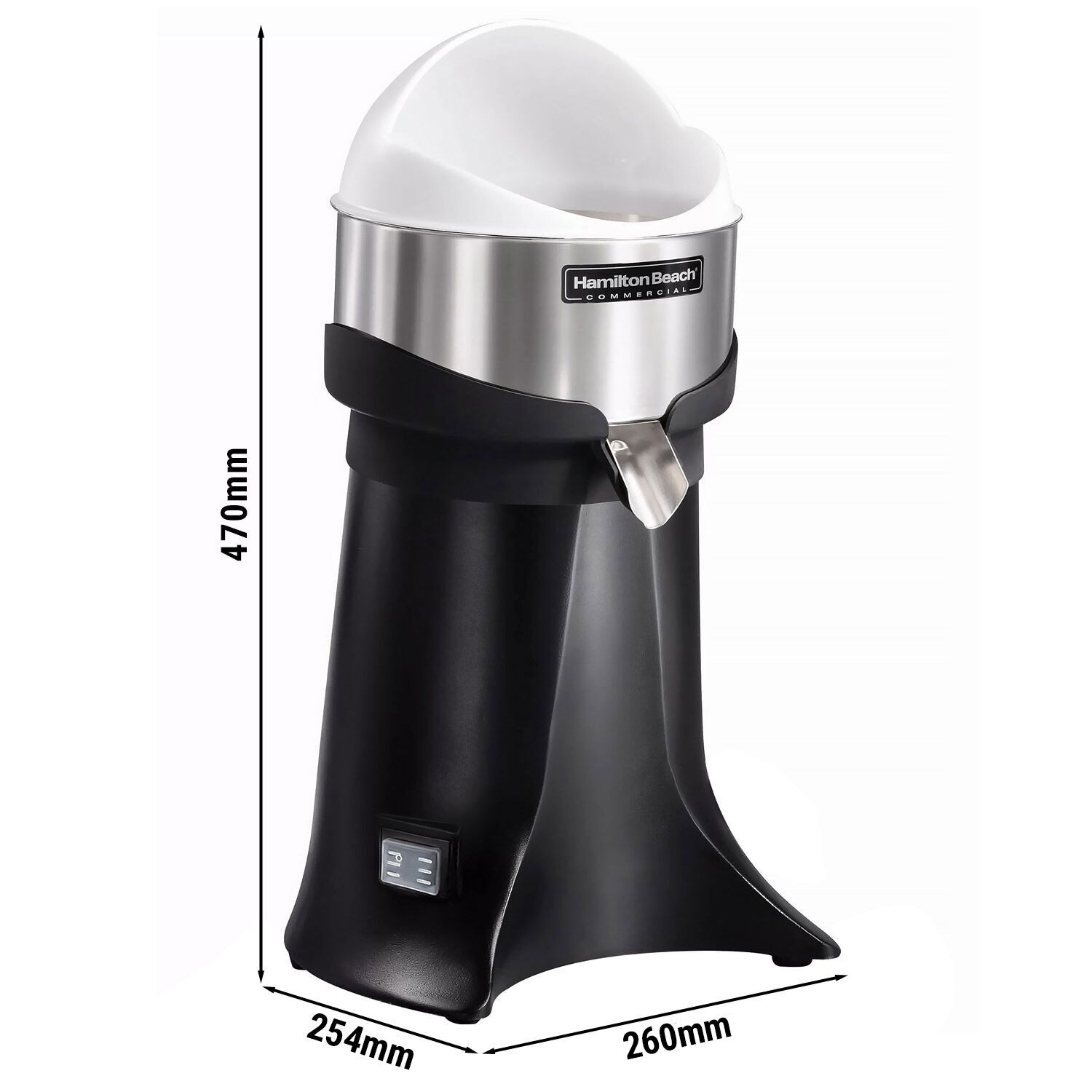 HAMILTON BEACH | FreshMark™ HCJ967 - Presse-agrumes électrique - 250 Watts - Noir    