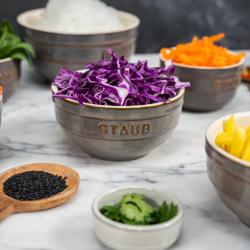 STAUB | CERAMIQUE - Tál - Ø 120mm - Kerámia - Antik szürke