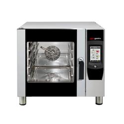 Kombi Fırın - Dokunmatik Ekranlı - 7" Dokunmatik Ekran - 5x GN 1/1 - Elektrikli - dâhil: Yıkama Sistemi, Sıcaklık Probu