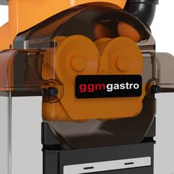 Elektrische Orangenpresse - mit Push & Juice-Taste, automatischer Fruchtzufuhr & Reinigungsmodus - Orange