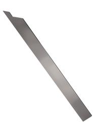 Barra di collegamento Lorenzo 600 - 500x10x50mm - acciaio inox AISI 304