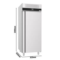 Dondurma Dolabı PREMIUM - 650L - 1 Kapı & Destek ızgaraları - Monoblok Soğutma - Otomatik Defrost - Fanlı Soğutma - R290 Soğutucu Gaz