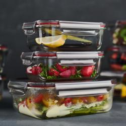 ZWILLING | GUSTO - Правоъгълен стъклен буркан - прозрачен - 0,6 литра