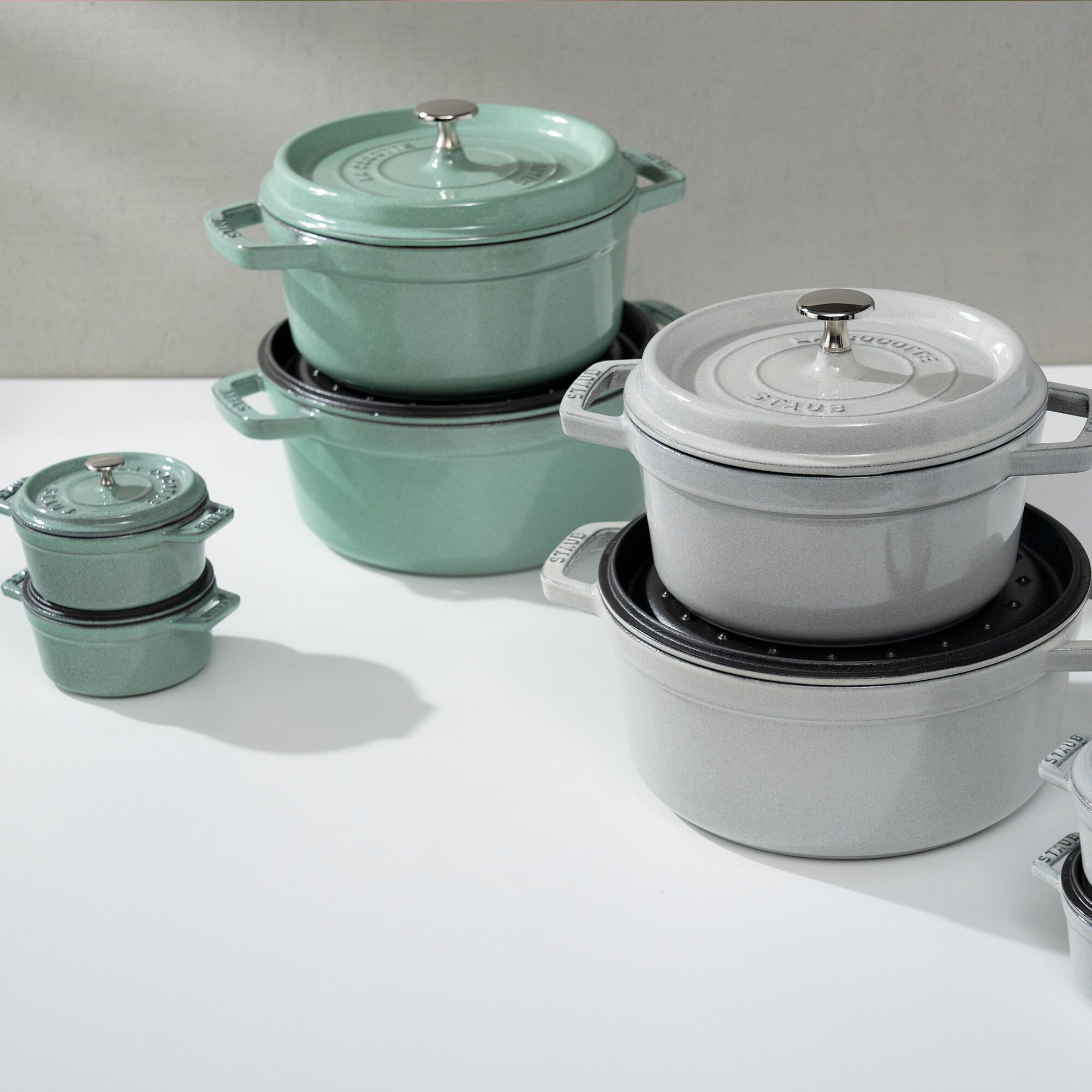 STAUB COCOTTE - Casseruola Ovale In Ghisa, 29 Cm, Colore Bianco, Perfetta Per Arrosti E Stufati - 3