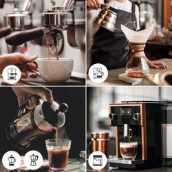 (12x 1kg) BELLADO | Save 11%/kg Monsoon Espresso Beans – Dark roast-60/40 Arabica/Robusta-Cocoa-earthy-whisky