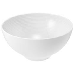 (4 pieces) SELTMANN WEIDEN | Porcelain Round Bowl Ø 155 mm – White - Glossy - Blues