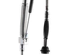 Duș prespălare cu 2 orificii [10000] - cu duș pre‑spălare, pistol de pulverizare, furtun flexibil, montaj pe perete & mixer monocomandă - pentru apă rece și caldă