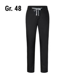 KARLOWSKY | Herren Chinohose Modern-Stretch - Schwarz - Größe: 48