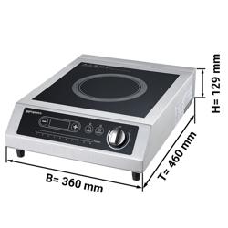 (2 st.) Induktionsplatta - 3,5 kW