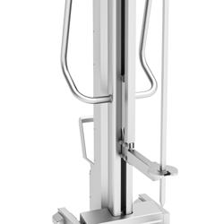 Commercial Hydraulic Doner Kebab/Gyros Spit Lift – 350 kg - Fits 12x12/15x15/20x20 mm - Ø 620 mm