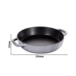 PRAF | TIGI - Tigaie - Ø 260mm - fonta - gri grafit 