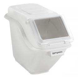 Bac à ingrédients - 20L - Polypropylène (PP) - Blanc - Empilable