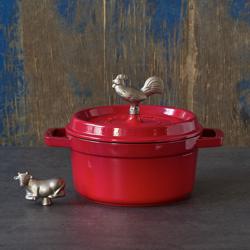 STAUB | LA COCOTTE - Kookpot - Ø 220mm - Gietijzer - Kersenrood