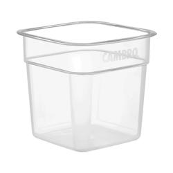 (6 pièces) CAMBRO | CAMSQUARES® - FreshPro Conteneur - 0,9 litre - Transparent