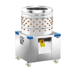 (154 doigts) Plumeuse à volaille professionnelle - électrique - Tambour Ø 60,0cm