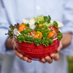 STAUB | CERAMIQUE - Kulhosarja, 4 kpl - Ø 120mm - keraaminen - kirsikanpunainen